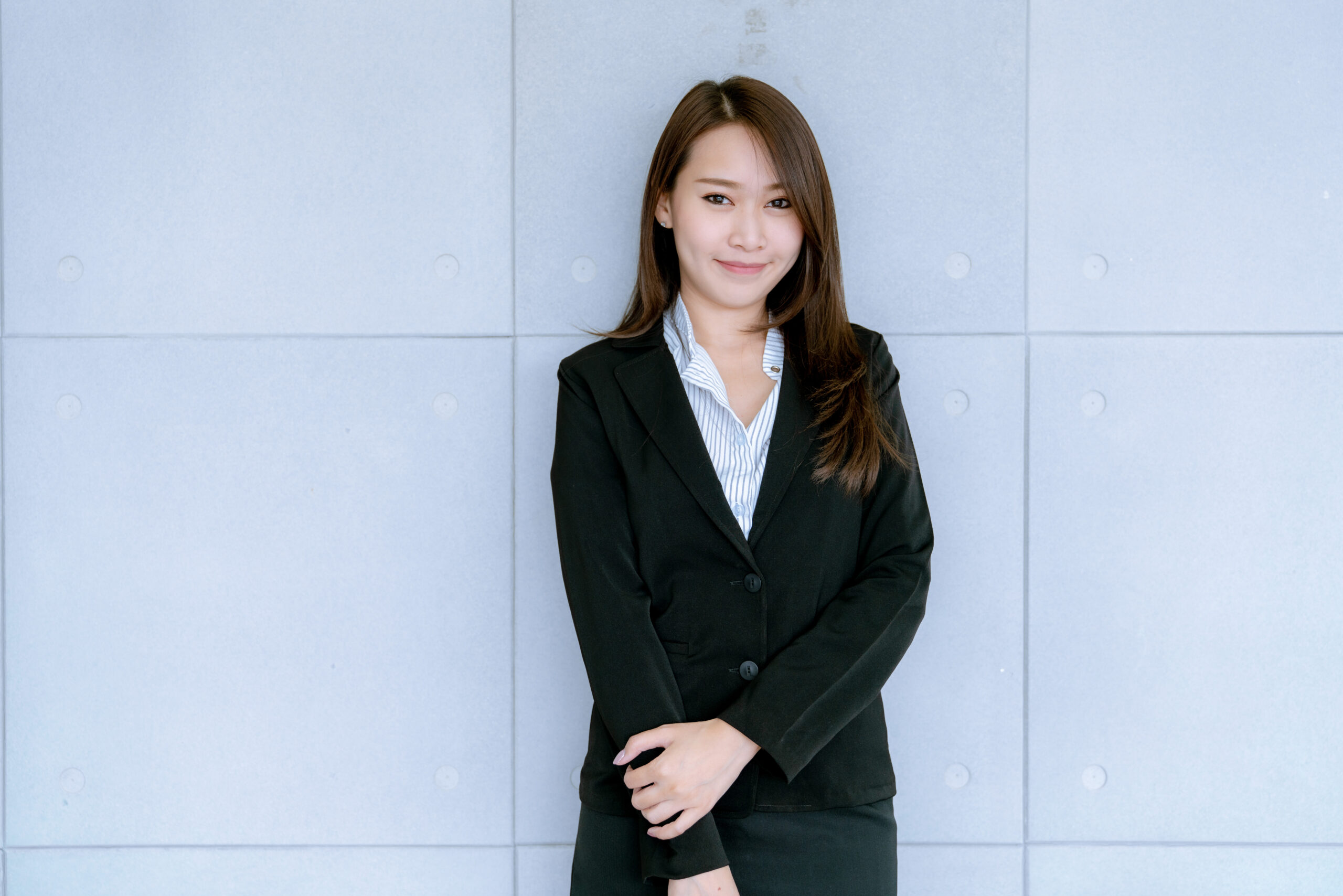 Young Asian Businesswoman Headshot